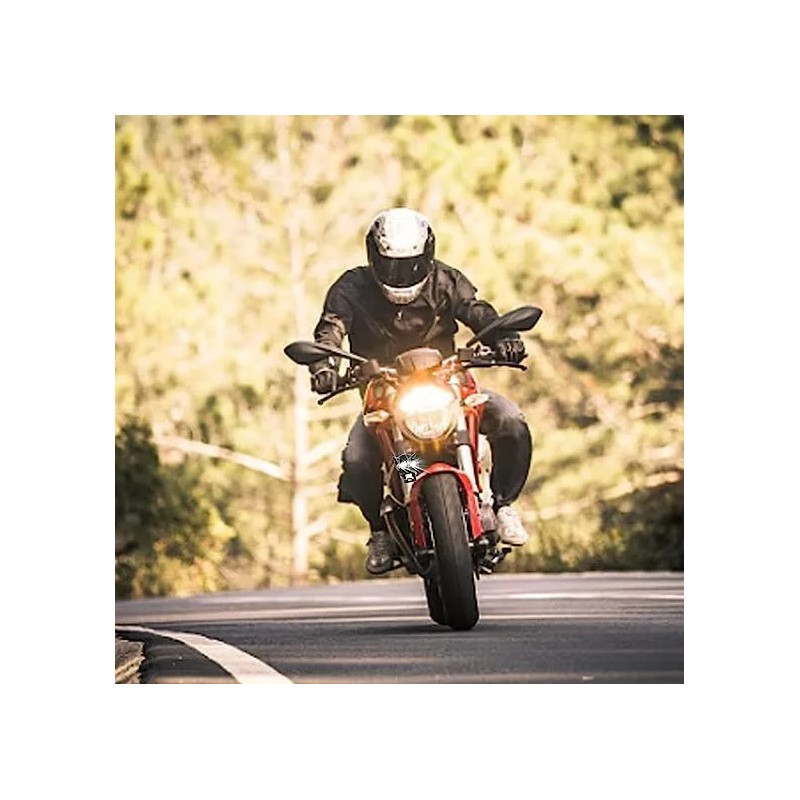 MXNLZM 8000lm Luz Led Faros Para Motos Luces Auxiliares Lupa