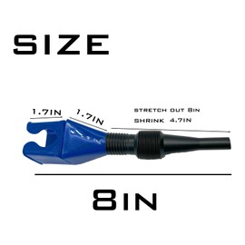 1 Pack 3 Pcs Car Fuel Funnel, Retractable and Portable Foldable Car Refueling Funnel, Universal Leak-Proof Filling Bayonet Plastic Funnel and Oil Changing Tool Fits for Motorcycles, Cars (Blue)