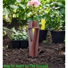 Ground Spike Stake Replacement for Low Voltage Landscape Lighting Spot