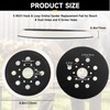 STEBRUAM 5 Inch 8 Hole Replacement Sander Backing Pad with