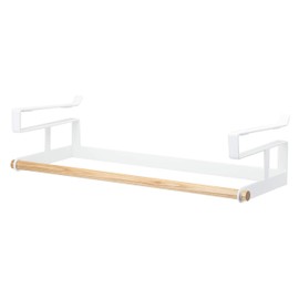 Yamazaki Home Tosca Under-Shelf Hanger Holder closet storage and organization systems, One Size, White
