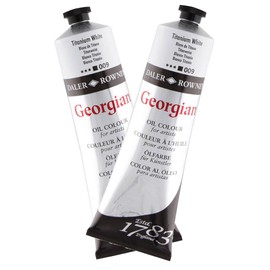 Daler Rowney Georgian Oil Titanium White Twin Pack 225Ml