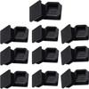 1 1/4" Square Tubing End Caps, Plastic Square Plugs 32