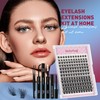 Mayhug Wispy Lash Clusters Kit Natural Lash Extensions DIY Cluster