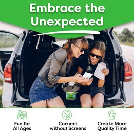 50 Prompts for Couples, Families & Friends - Great for Date Nights & Outdoor Fun - Transform Ordinary Moments into Adventures - Perfect for Road Trips, Vacations & Crafting Timeless Memories