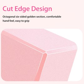 SK Depot™ Yoga Block (Set of 2) LxWxH :9"x3"x6" Supportive Latex Free EVA Foam High Density Soft Non-Slip Surface for Yoga Pilates Meditation Balance Exercise (Pink)