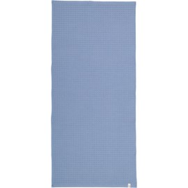 Möve Piquée Steel Blue 847 Hand Towel 50 x 100 cm