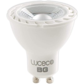 Luceco GU10 5 Watt LED Lamp 370 lm 2700 K Dimmable, Box of 5, Warm White