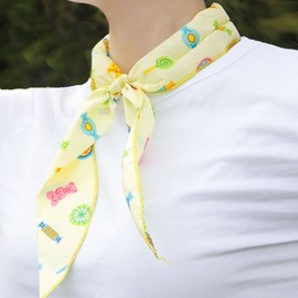 Incontro Children's Summer Ice Cooling Scarf Bandana Cool Mask Toy 2ea
