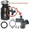 Garbage Disposal Drain Elbow Kit Compatible With Garbage Disposal 1-1/2
