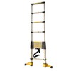 Dithoko 11.5 FT Telescoping Ladder, Lightweight Aluminum Folding Ladder with