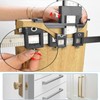 CHICIRIS Cabinet Hardware Jig, Aluminum Alloy Cabinet Handle Jig Tool,