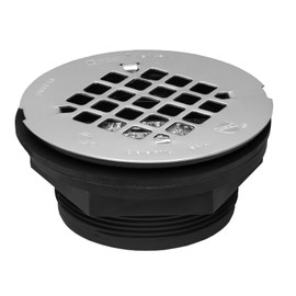 Oatey 2 in. 101 PNC ABS No-Calk Shower Drain with Stainless Steel Strainer