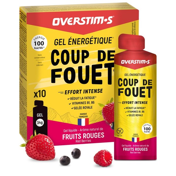 OVERSTIM.s - Gel Coup de Fouet (x10) - Energy gel