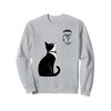 Tuxedo Cat Mouse T-Shirt Funny Cat Lover Gift Whimsical Sweatshirt