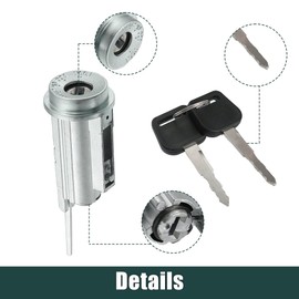 MACHSWON Ignition Switch Lock Cylinder with Keys 69057-33170 69057-41010 69057-48011 for To-yo-ta Camry Avalon Solara 1999-2003 Ignition Starter Switch