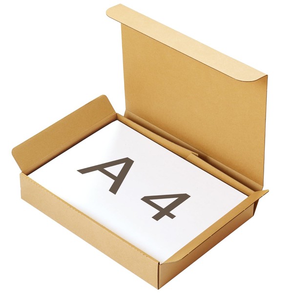 Earth Cardboard ID0452 Cardboard, 60 Sizes, A4, Thin, Cardboard, 20 Pieces, Small Mail-Order Box