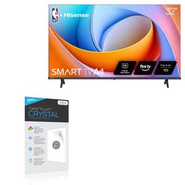 BoxWave Screen Protector Compatible With HiSense Class A4 Series Full HD Fire TV model 32A4NF (32 in) - ClearTouch Crystal (2-Pack), HD Film Skin - Shields From Scratches