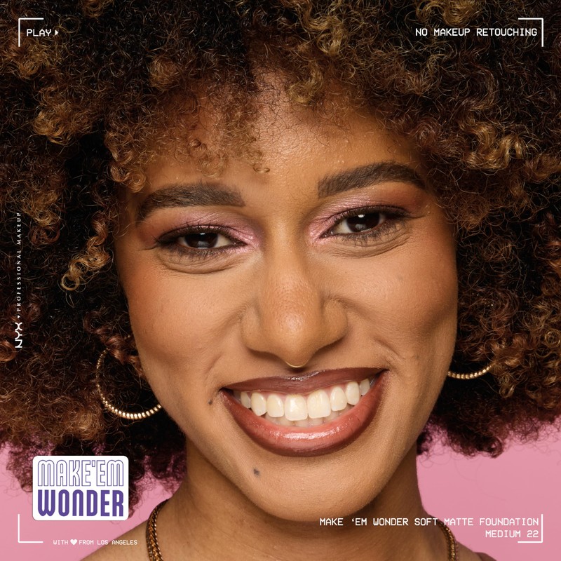 NYX Professional Makeup Foundation Make 'EM Wonder Shade: 22 Medium