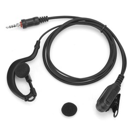 Annadue Headphones suitable for ICOM IC-M33/M25/M34, IP54 waterproof ear hook headset, two-way radio headset, clear sound, G-shaped design, robust and durable.