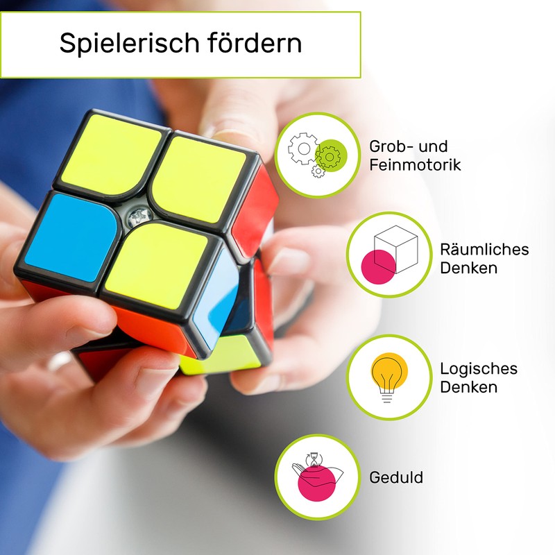 CubiXS® Magic Cube 2x2 – Type Los Angeles – Speed