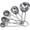 Antrader Measuring Spoons, Stainless Steel 5-Piece Set