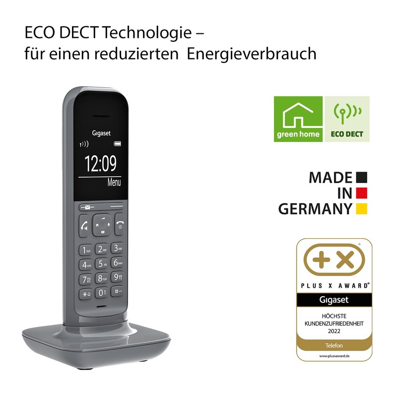 Gigaset CL390 Cordless Design Telephone without Answering Machine (DECT Telephone
