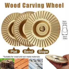 3PCS 목공 조각 내경 디스크 샌딩 도구 쉐이핑 목재 다목적 22MM [1pc Bend] 3PCS Woodworking Carving Internal Diameter Disk Sanding Tool Shaping Wood Multipurpose 22MM [1pc Bend]