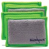 NoStench Reusable Sponges for Dishes, Odor Resistant Dishwashing Sponge, Non-Scratch