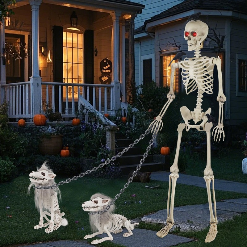 Zcaukya Halloween chains, Plastic Chains Props, 6 Feet Decoration Chain,