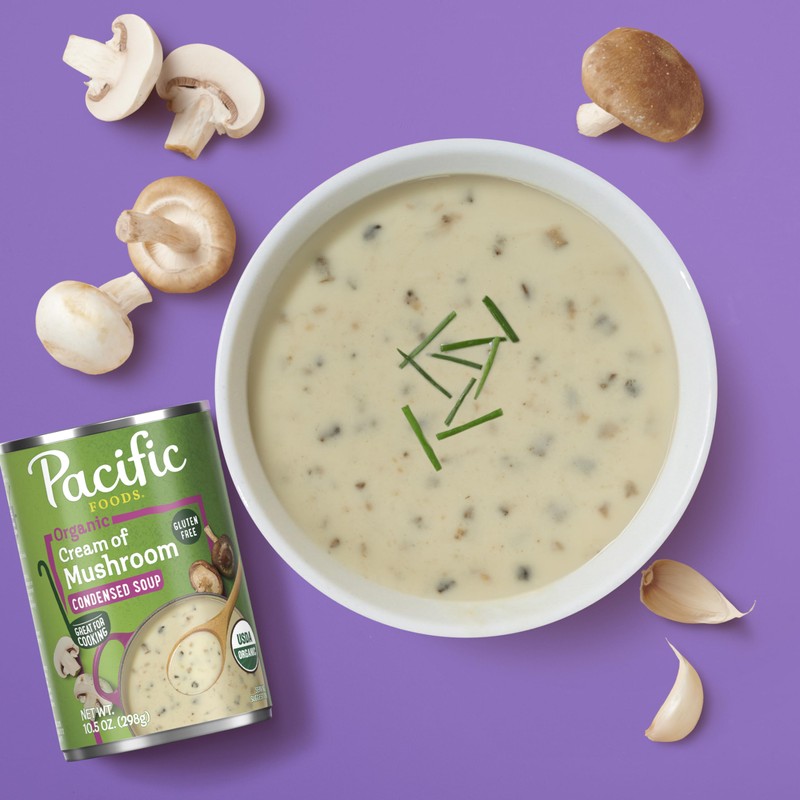 Pacific Foods Organic Cream of Mushroom Soup, 10.5 oz Can