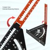 Woodworking Triangle Ruler Folding Square Ruler Aluminum Alloy Carpenter Tool