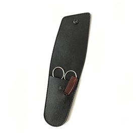 Beard Scissors Set Mustache Eyebrow Trimmer Stainless Steel Shears Comb Storage Bag for Barbers Diy Salons