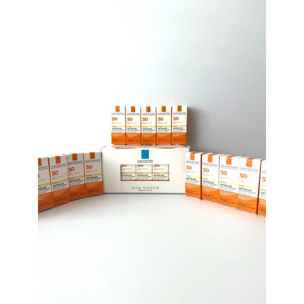 La Roche Posay SUNSCREEN AntheliosSPF 50, 15 Pack Of 5ML