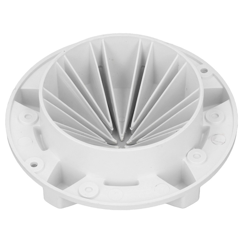 Swimming Pool Main Drain PVC White Round Hot Spring Pool