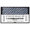 100PCS Chtep Tamper Tamper Evident Stickers, 100% High Residue Tamper,Evident