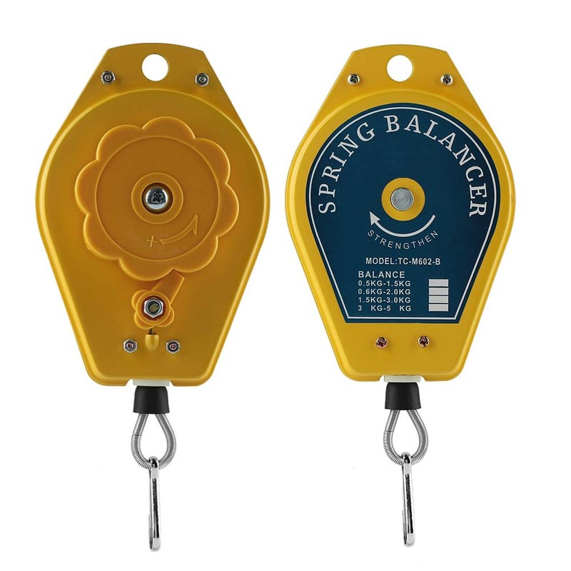 Spring Balancer,0.5-1.5Kg Retractable Balance Scales Sturdy Fixture Holder Hanging for