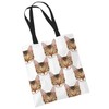 Cat Tote Print Bag - Bengal Cat Shopping Shoulder Bag