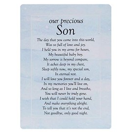 Our Precious Son Graveside Memorial Card – TY204