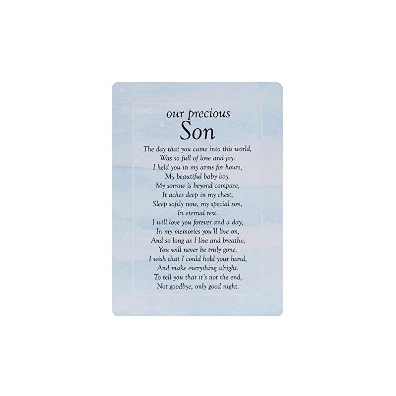 Our Precious Son Graveside Memorial Card – TY204