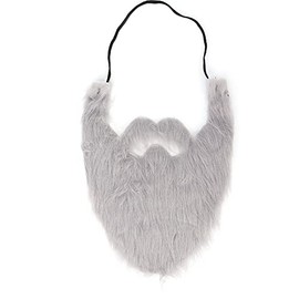 Fake Beard Men'S,Fake Beard,Party Fake Beard, Male Fake Beard Mustaches, Game Grey Mustache, Fake Beards for Adults Kids, Festival Dressing, Party, Festival Performances, Game Activities