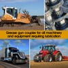 Akeoil Grease Gun Coupler, Grease Gun Tips, Grease Gun Accessories,