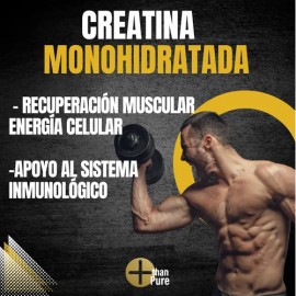 Creatina Monohidratada  Glutamina 1 Kg Cu More Than Pure                                                                                              