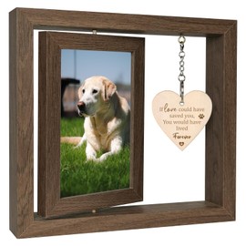 If Love Could Have Saved You, You Would Have Lived Forever Dog Photo Frame 4x6 - Pet Memorial Gifts Dog Bereavement Gift Remembrance Gifts (Dis Two 15x10 cm)