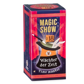 TRENDHAUS 957726 Magic Show No. 18 [Guardian of Time], Amazing Magic Tricks for Children from 6 Years, Includes Online Videos, Trick No. 18