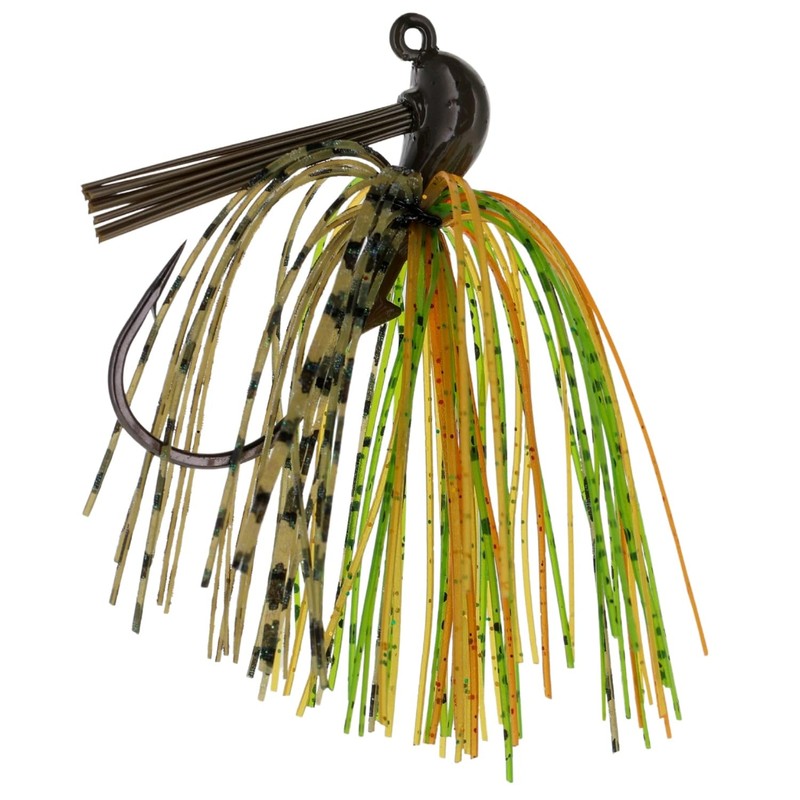 Reaction Tackle Lead Flipping Jig- 1/4oz- Perch (3 Pack)