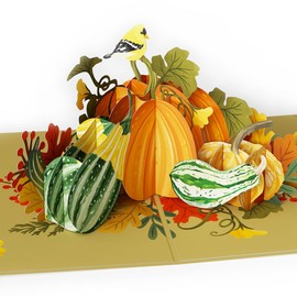 Lovepop Everyday Pop-Up Card for Her and Him - 3D Greeting Cards for Boys, Girls, Men, Women - Fall is in the Air - 5" x 7" Card - Blank Notecard and Envelope Included