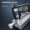Spring Floor Door Latch Lock for Revolving Doors - Stainless