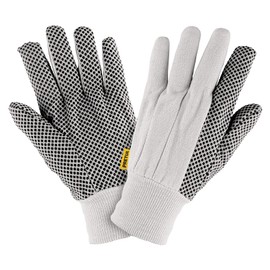 Pretul GU-455, Guantes de algodón con puntos PVC en palma, unitalla, Pretul