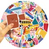 50 Pcs School Stickers Back to School Season Stickers Students